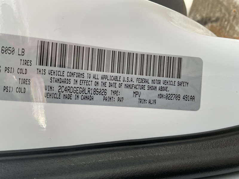 2020 Dodge Grand Caravan