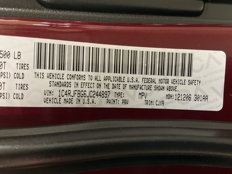 2018 Jeep Grand Cherokee