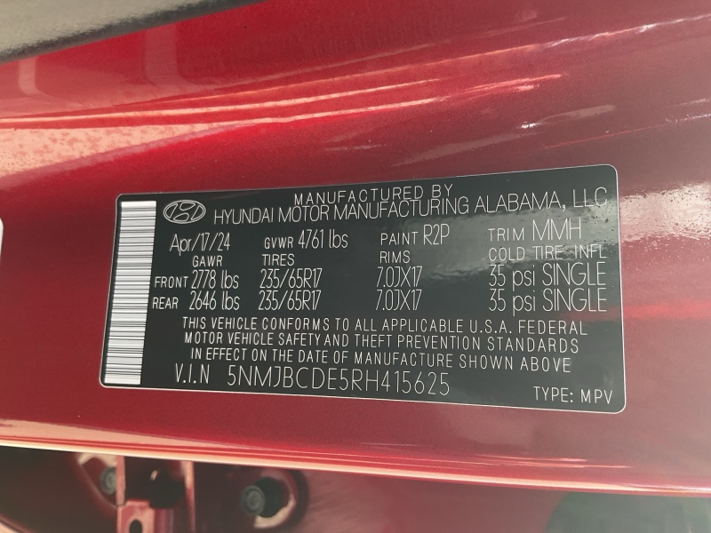 2024 Hyundai Tucson