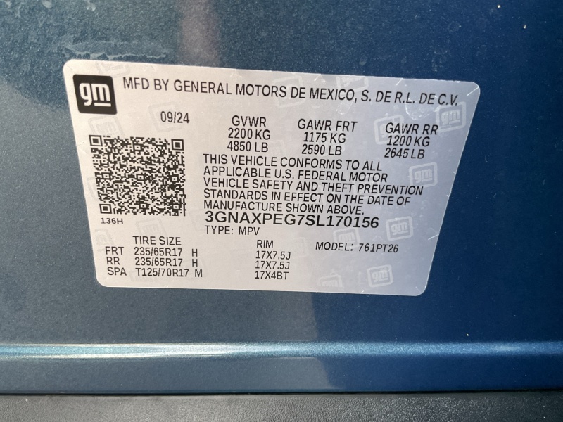 2025 Chevrolet Equinox