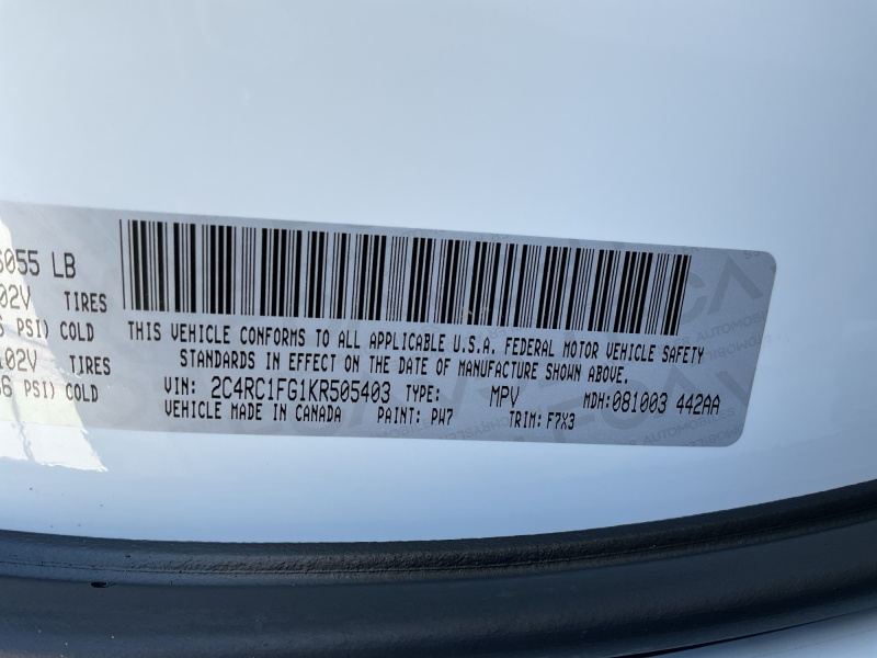 2019 Chrysler Pacifica
