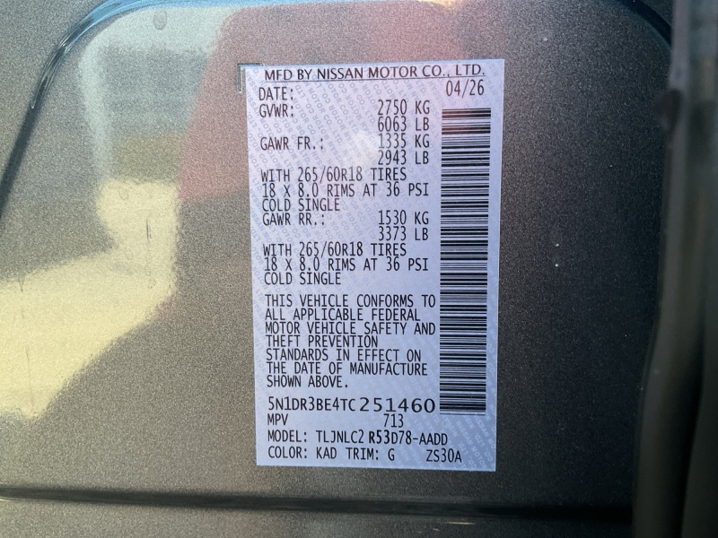 2026 Nissan Pathfinder