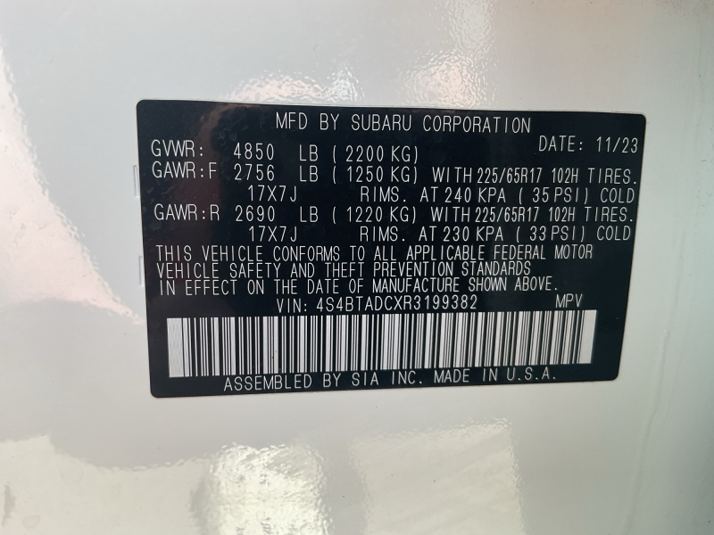 2024 Subaru Outback