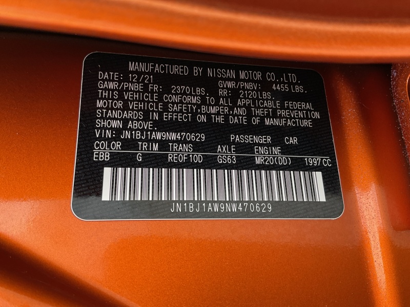 2022 Nissan Rogue Sport