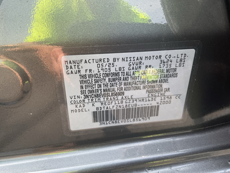2025 Nissan Versa