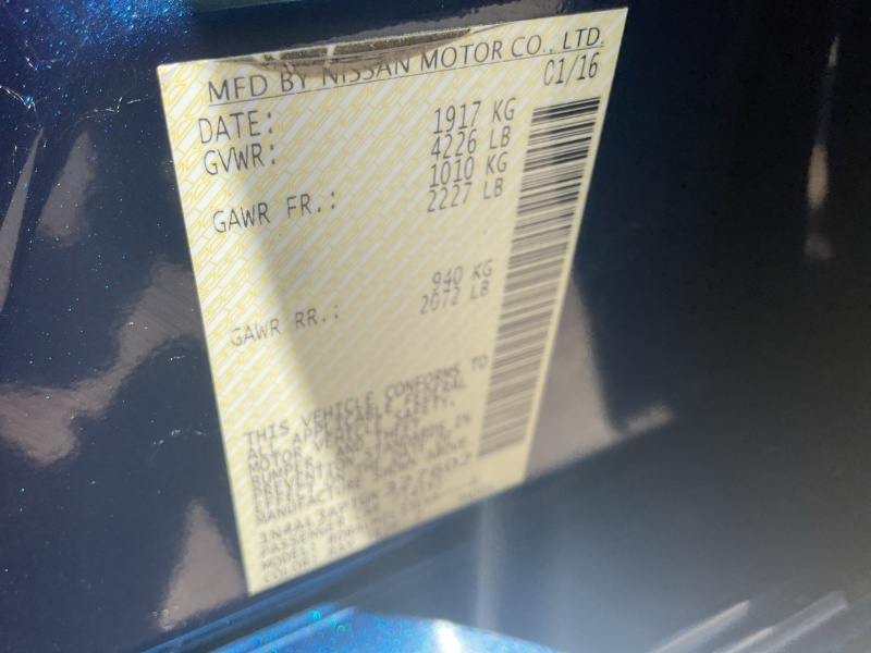 2016 Nissan Altima