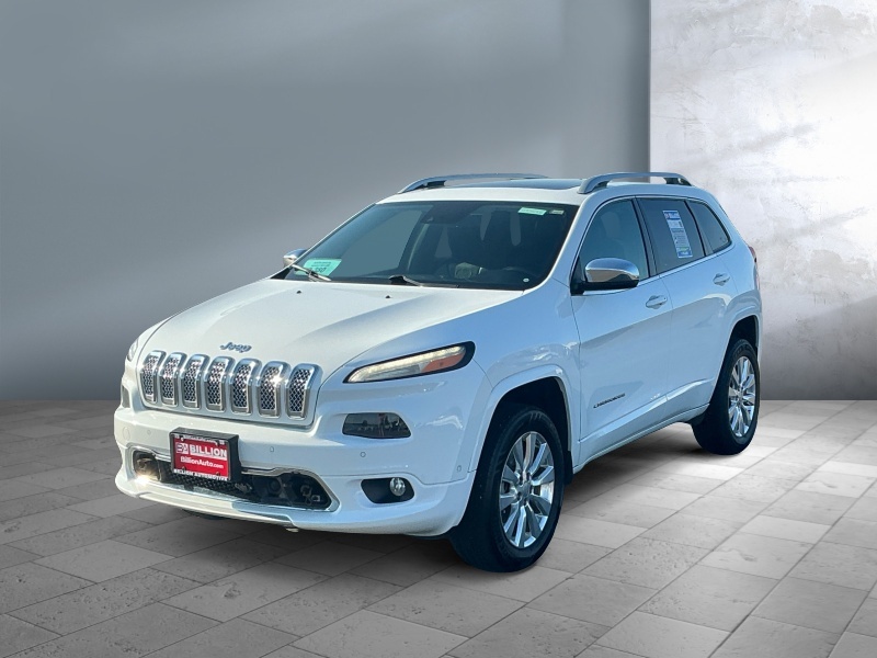 Used 2017 Jeep Cherokee Overland SUVs