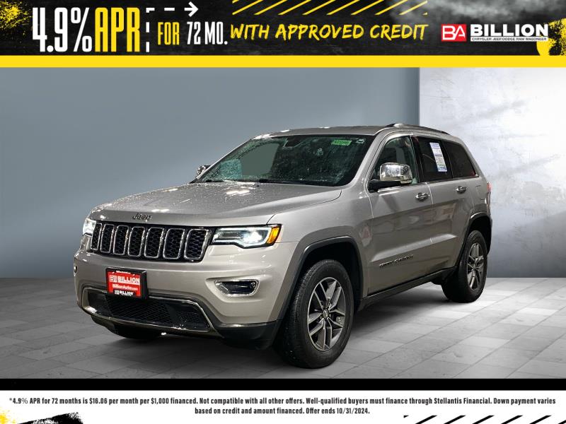 Used 2017 Jeep Grand Cherokee Limited SUV