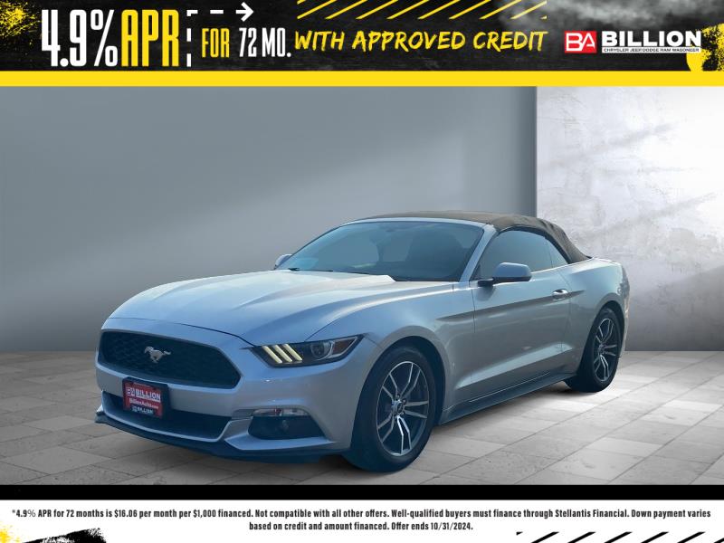 Used 2016 Ford Mustang EcoBoost Premium Car