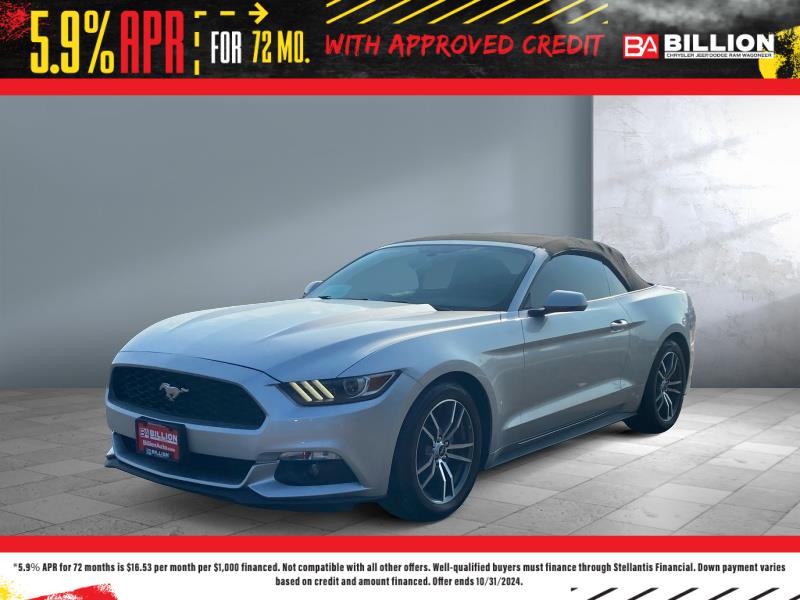 Used 2016 Ford Mustang EcoBoost Premium Car