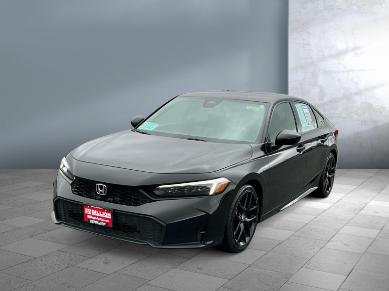 Used 2025 Honda Civic Sedan Sport Cars