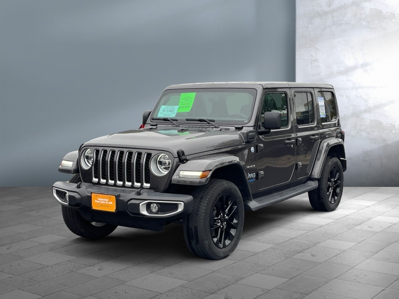 Used 2021 Jeep Wrangler 4xe Unlimited Unlimited Sahara SUV