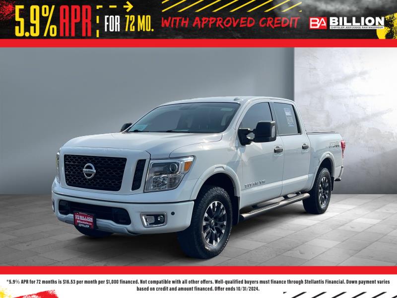 Used 2018 Nissan Titan PRO-4X Truck