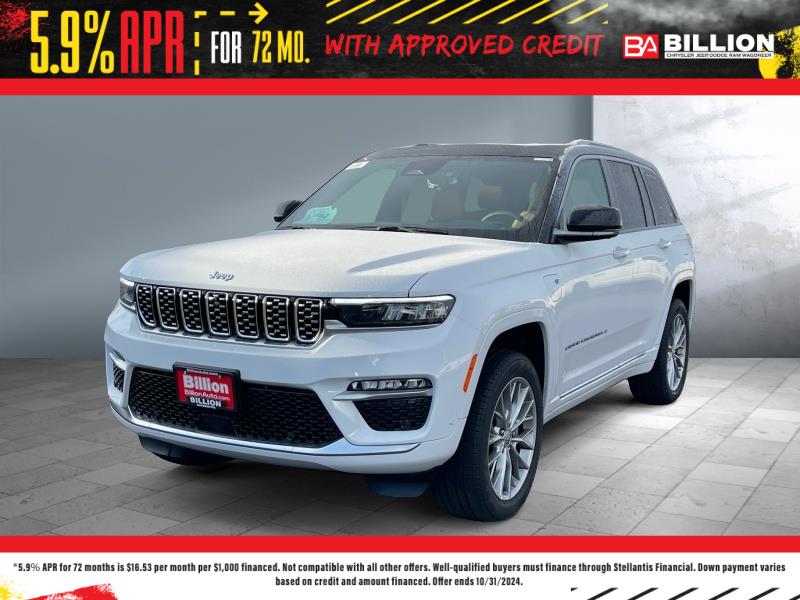 New 2024 Jeep Grand Cherokee 4xe Summit SUV