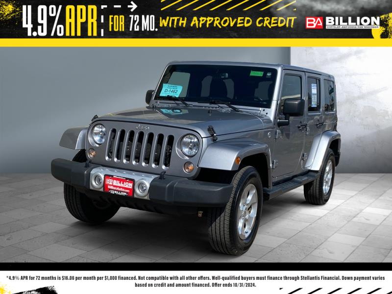 Used 2015 Jeep Wrangler Unlimited Sahara SUV