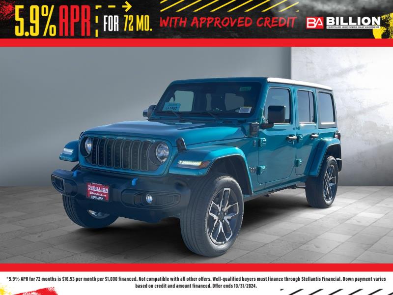 New 2024 Jeep Wrangler 4xe Sport S SUV