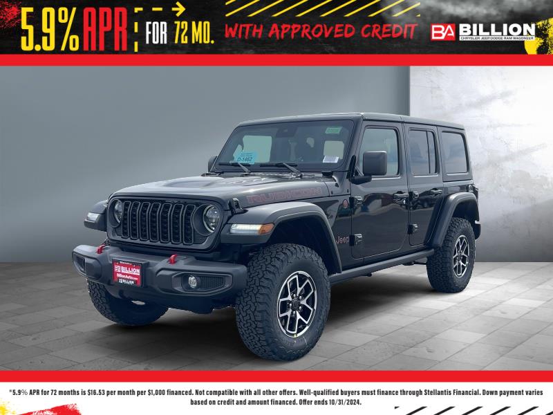 New 2024 Jeep Wrangler Rubicon SUV