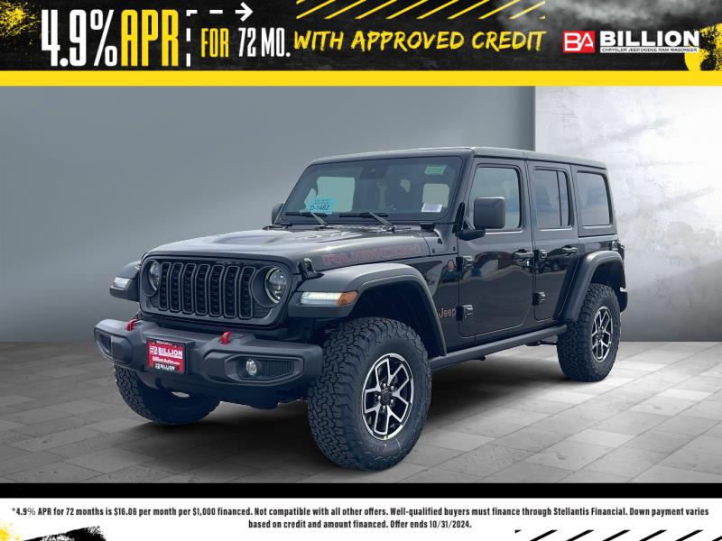 New 2024 Jeep Wrangler Rubicon SUV