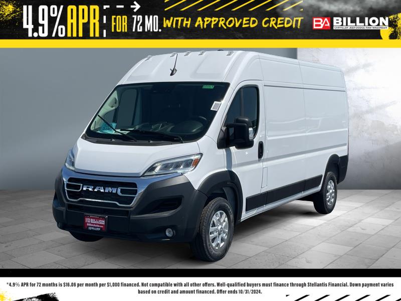 New 2024 Ram ProMaster Cargo Van Tradesman Van