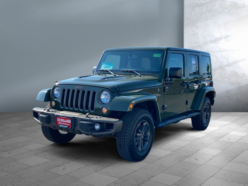 Used 2016 Jeep Wrangler Unlimited 75th Anniversary SUV