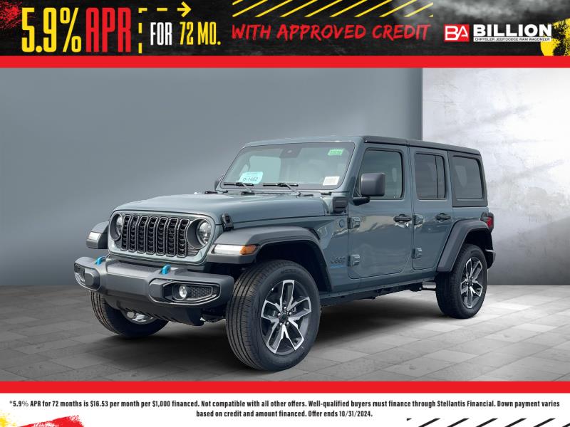 New 2024 Jeep Wrangler 4xe Sport S SUV