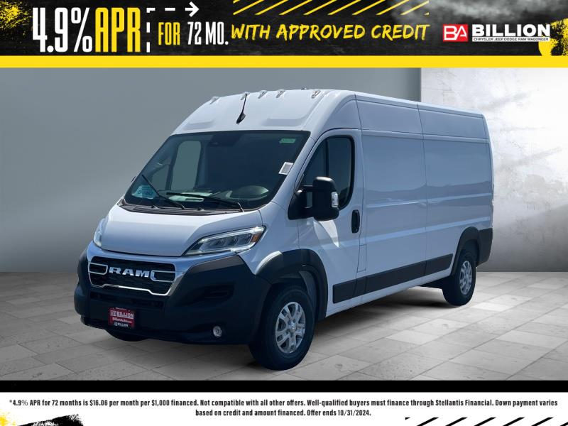 New 2024 Ram ProMaster Cargo Van SLT Van