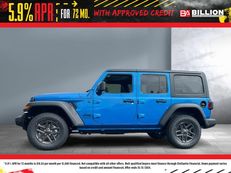 New 2024 Jeep Wrangler Sport S SUV