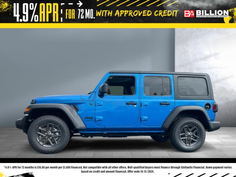 New 2024 Jeep Wrangler Sport S SUV