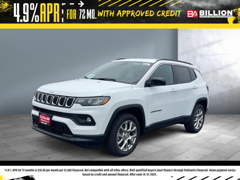 New 2024 Jeep Compass Latitude Lux Crossover