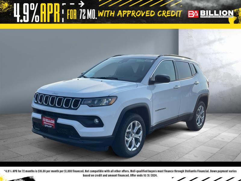 New 2024 Jeep Compass Latitude Crossover