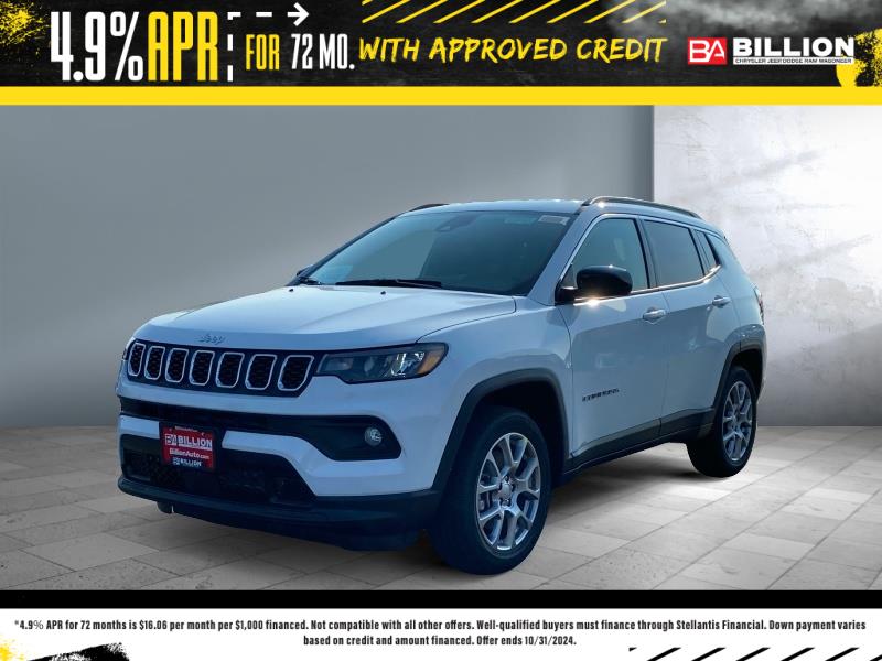 New 2024 Jeep Compass Latitude Lux Crossover