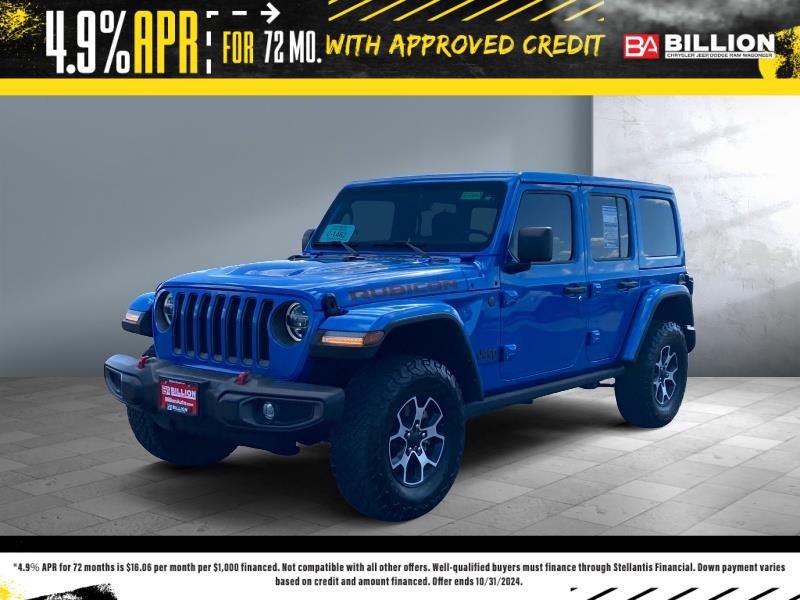 Used 2021 Jeep Wrangler Unlimited Rubicon SUV