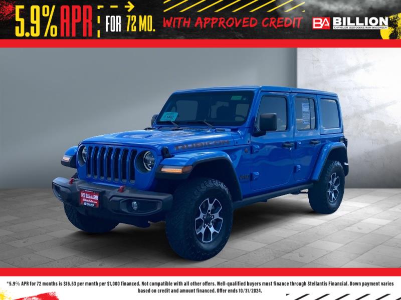 Used 2021 Jeep Wrangler Unlimited Rubicon SUV