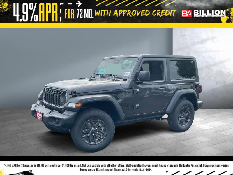 New 2024 Jeep Wrangler Sport S SUV