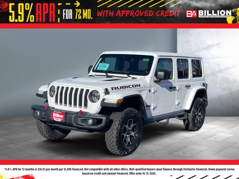 Used 2020 Jeep Wrangler Unlimited Rubicon SUV