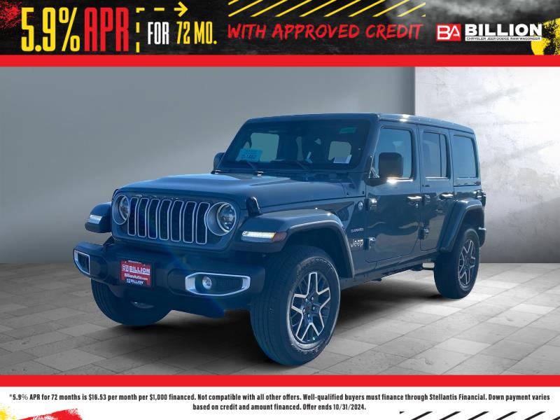 New 2024 Jeep Wrangler Sahara SUV