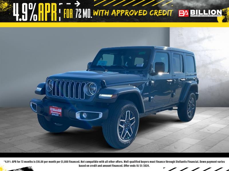 New 2024 Jeep Wrangler Sahara SUV