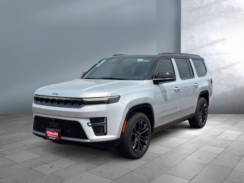 New 2026 Jeep Grand Wagoneer Summit Obsidian Crossovers