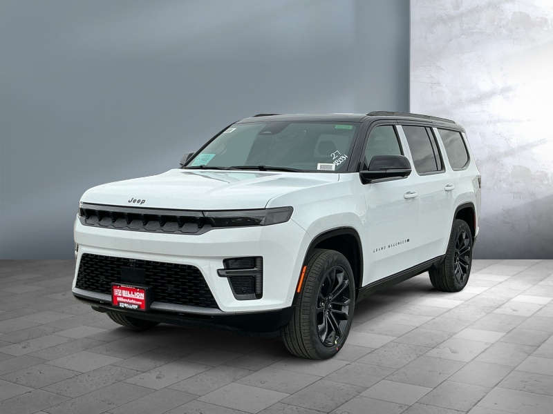 New 2026 Jeep Grand Wagoneer Summit Obsidian Crossovers