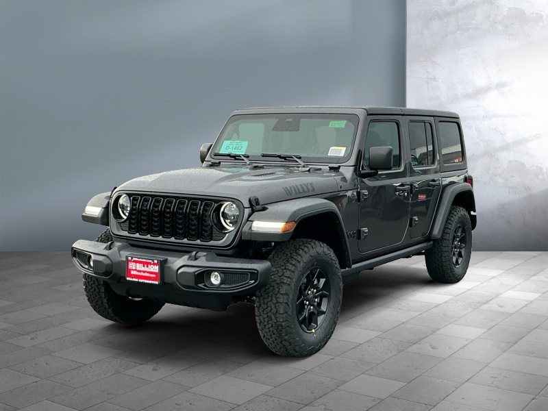 New 2026 Jeep Wrangler Willys SUVs