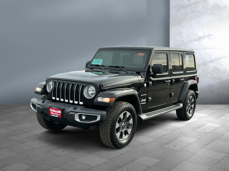 Used 2018 Jeep Wrangler Unlimited Sahara SUVs