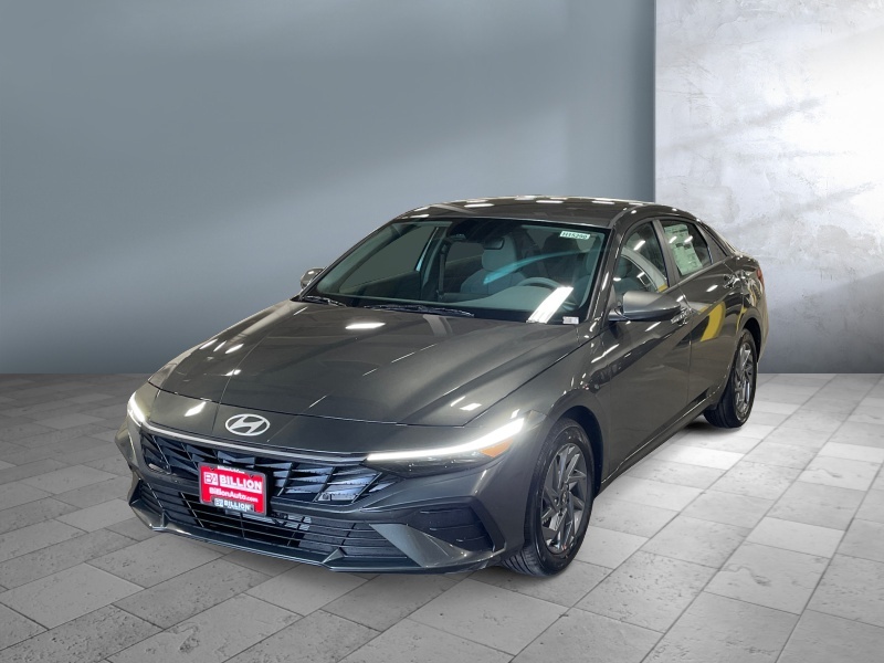 New 2026 Hyundai Elantra Hybrid Blue Cars