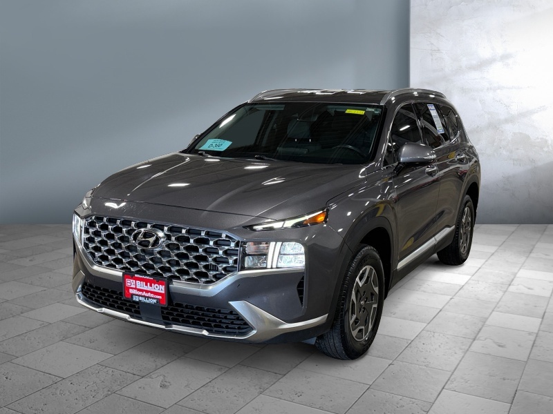 Used 2021 Hyundai Santa Fe Hybrid Blue SUVs