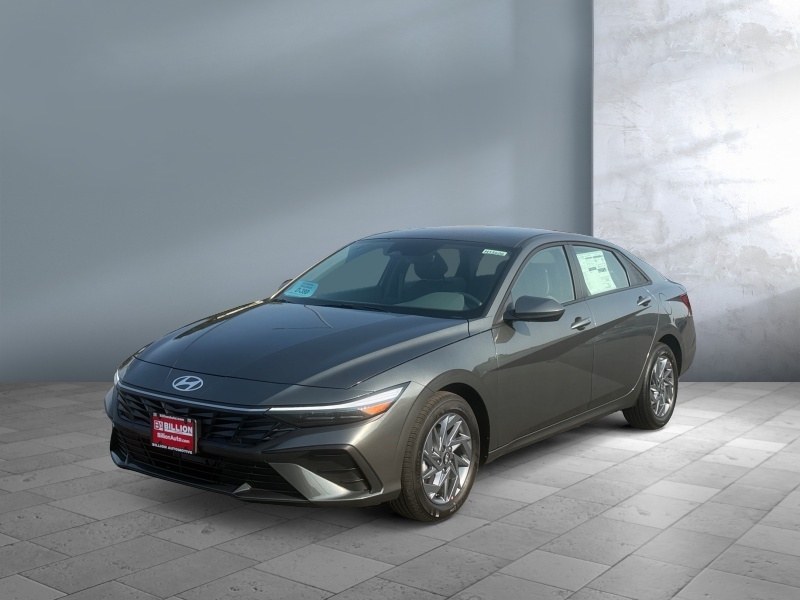 New 2026 Hyundai Elantra Hybrid Blue Cars