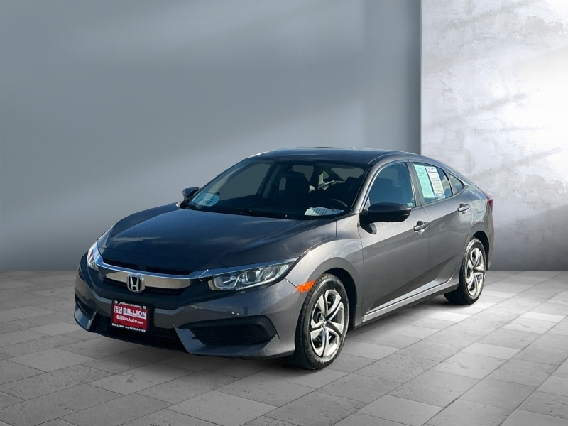 Used 2018 Honda Civic Sedan LX Cars