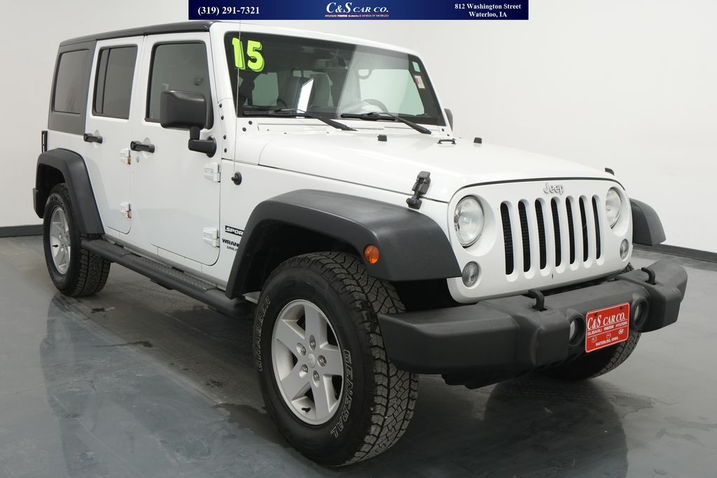 Used 2015 Jeep Wrangler Unlimited Sport SUVs
