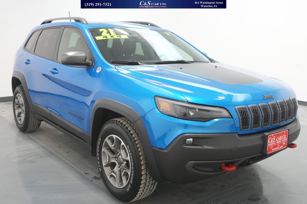 Used 2021 Jeep Cherokee Trailhawk