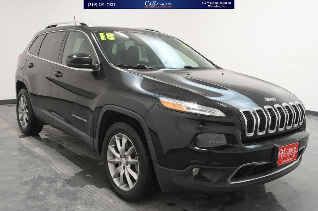 Used 2018 Jeep Cherokee Limited SUVs