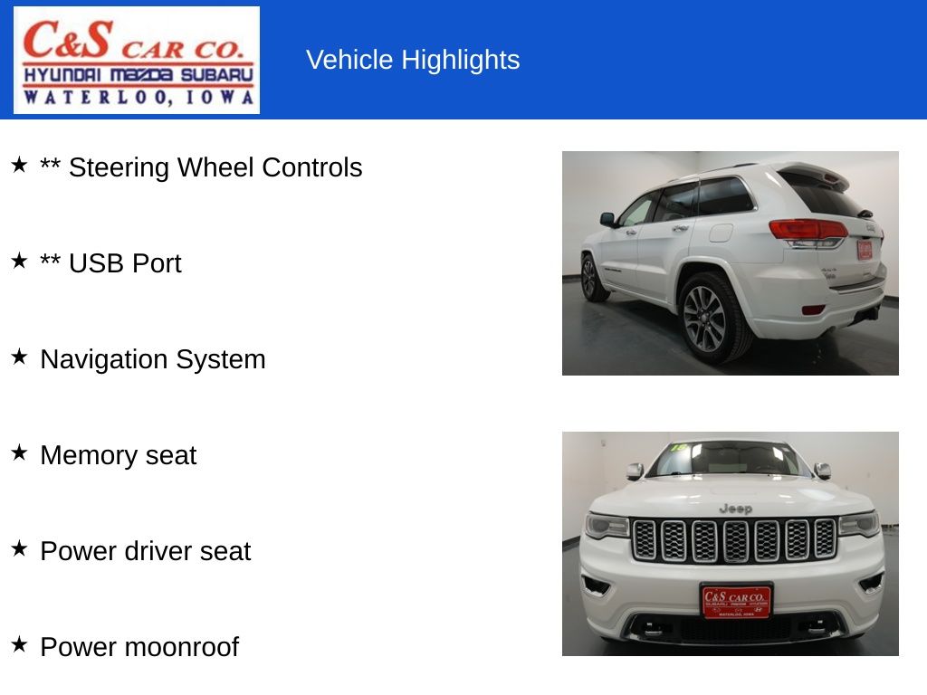 2018 Jeep Grand Cherokee