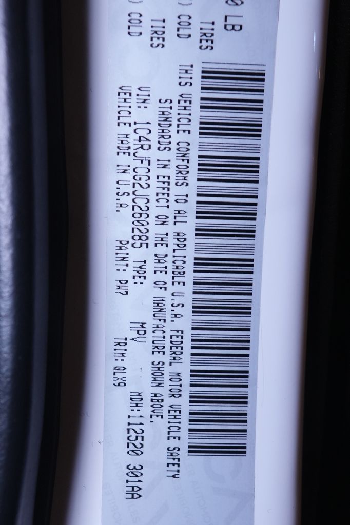 2018 Jeep Grand Cherokee